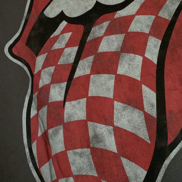 NEW Rolling Stones graphic 1/4 zip sweatshirt unisex - Picture 3 of 7